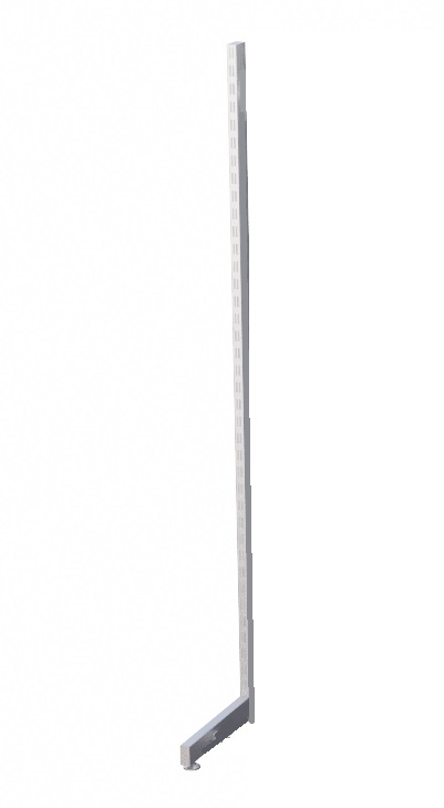 L-Steher Set Standard (Reihenabschluß) H2,1m, T50cm
